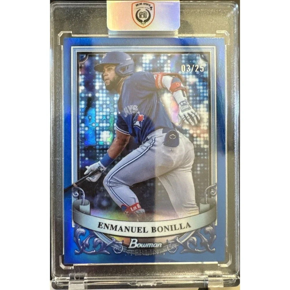 2024 Bowman Sterling Enmanuel Bonilla 3/25 Blue